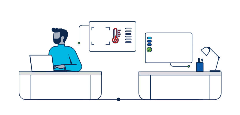Use the building’s network as a sensor