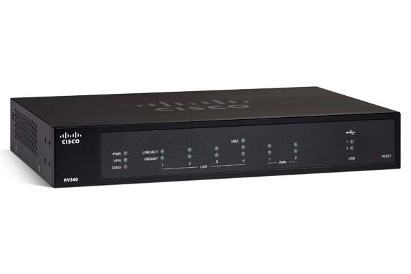 Cisco RV340 Dual WAN Gigabit VPN Router
