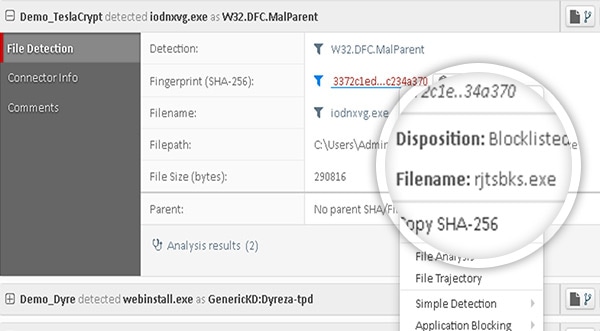 Point-in-Time-Erkennung und -Blockierung von Malware