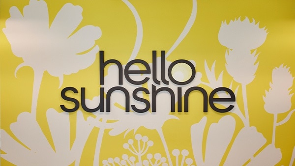 Hello Sunshine office banner
