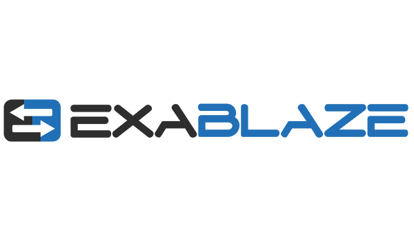 ExaBlaze logo
