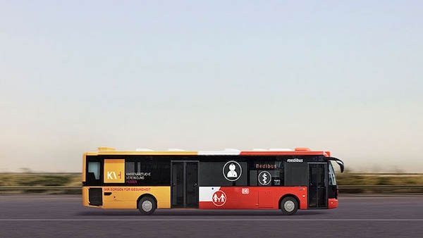 Bus labeled Medibus