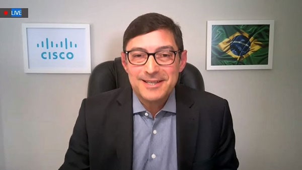 Cisco Brasil's president, Laercio Albuquerque 