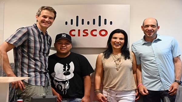 Andres and the Cisco team