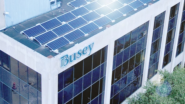Putting remanufactured products to work at Busey Bank