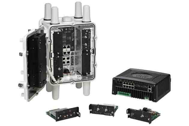 Ruggedized, Modularized Routers