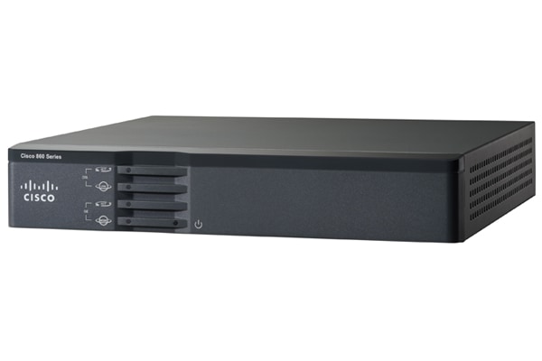 Cisco 860 Integrated Services Routers (ISR)