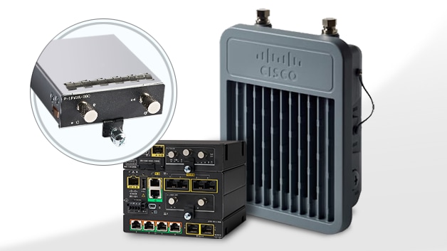 Cisco LoRaWAN gateway and LoRaWAN module for Catalyst IR1100 Rugged Series Routers