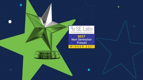 2021 SE Labs Best Next Generation Firewall Award