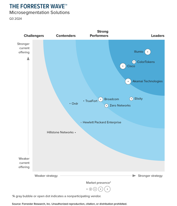 Forrester Wave™: Microsegmentation Solutions Q3 2024