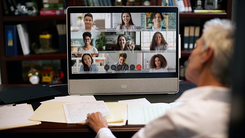 Power classroom collaboration with Webex Education Connector