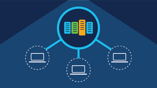 A virtual machine (VM) is a software-defined, hypervisor-managed, portable computing environment that resides on and uses the resources of a host computer.
