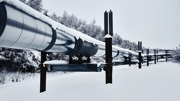 Oil and gas: smart connected pipeline