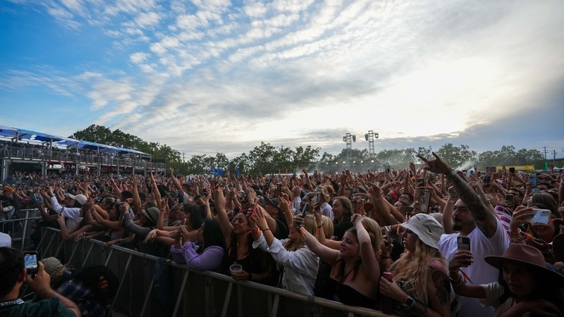 Image of BottleRock Festival fans