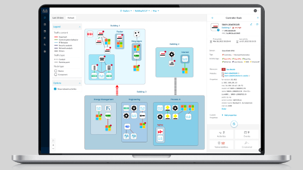 Cisco Industrial Threat Defense interface