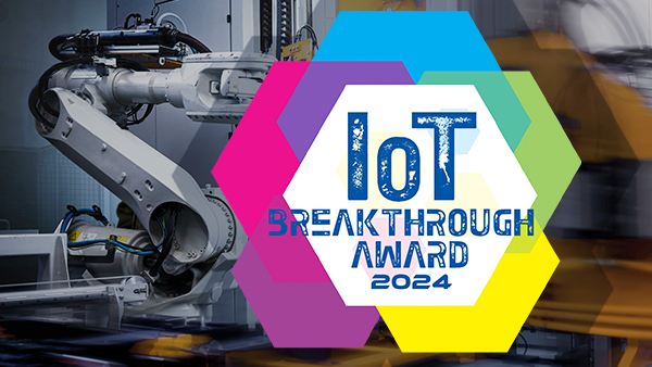 IoT Breakthrough Award logo