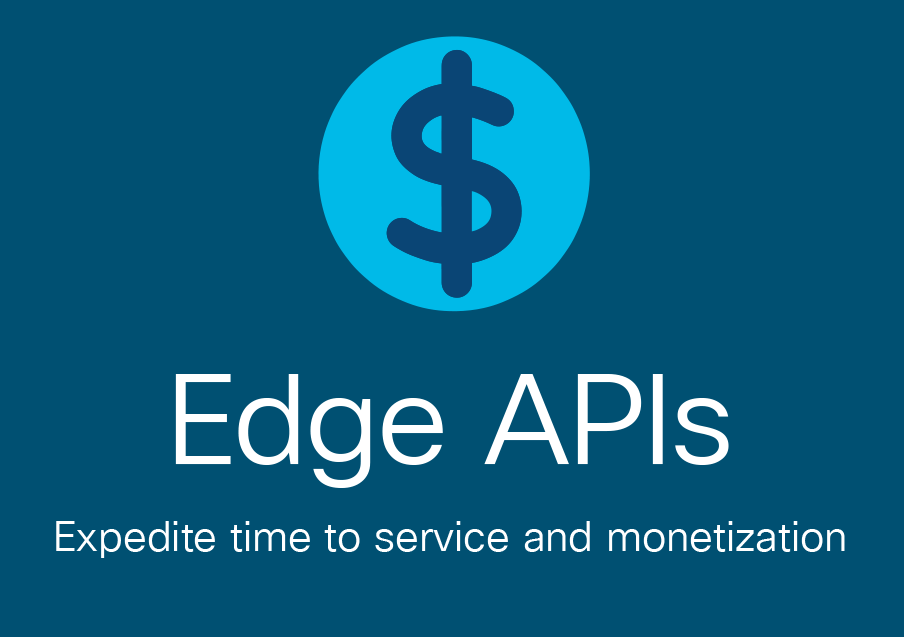 Monetization using edge APIs