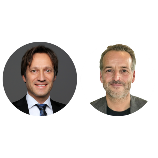 Headshots of Uwe Peter and Christoph Kell