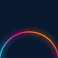 Cisco half circle gradient