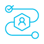 Icon representing the customer journey