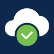 Cloud email icon