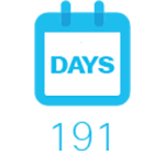 The industry breach time to detection is 191 days on average.