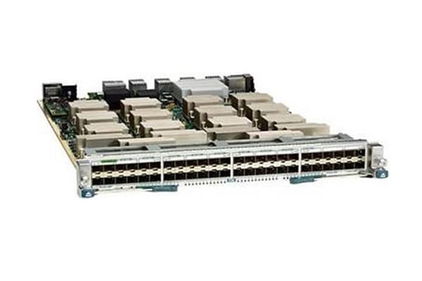 Cisco Nexus 7000 Series Enhanced F2-Series 48-Port 1 and 10 Gigabit Ethernet Module (SFP or SFP+)