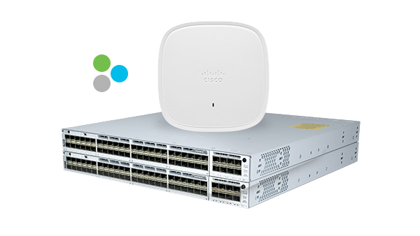 Cisco Catalyst switch and access point