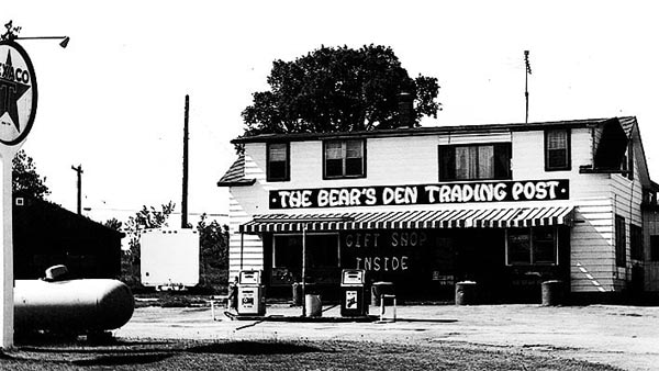 Front entrance of an old store