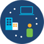 Partner employer connecting with individual through device
