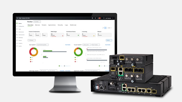 Routeurs industriels et SD-WAN Manager 