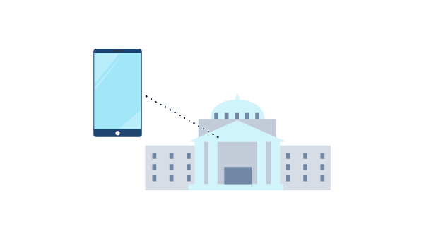 Connecting the courthouse with mobile services for citizens