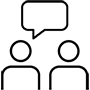 Peer reference icon