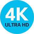 印象を変える高画質 4K UHD カメラ