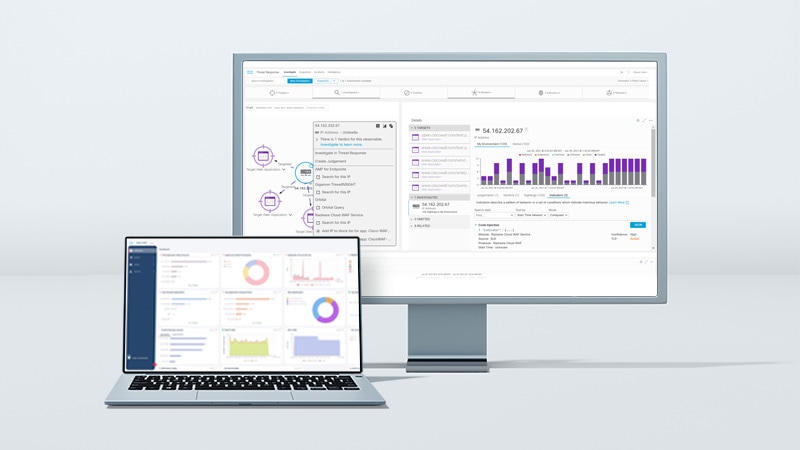 Cloud WAF integration with SecureX