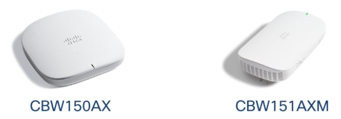 Cisco Business Wireless 100 AXシリーズアクセスポイントおよび