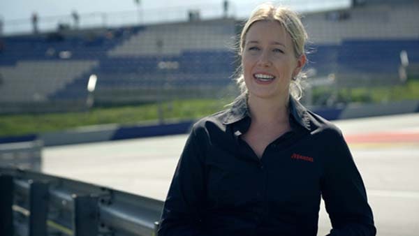 Julia Kirk, Manager of special bids on the racetrack