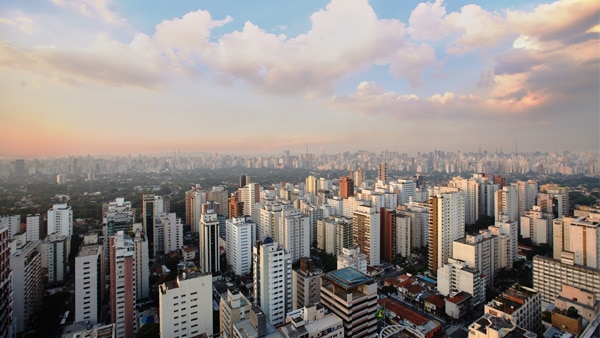 sky and buildings