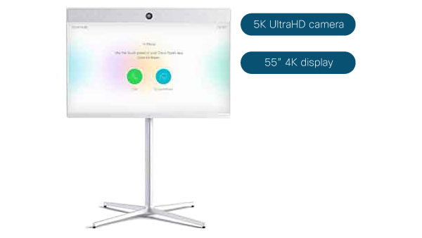 Revolutionize how you work with the Cisco Webex Board all-in-one collaboration device.