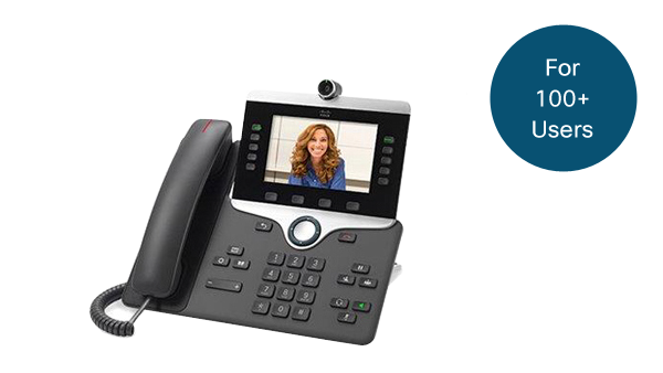 Reduce operating costs while improving communications with the Cisco IP Phone 8845.