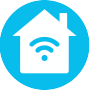 ３階建てのためWi-Fi 電波が⾏き届かない部屋がある