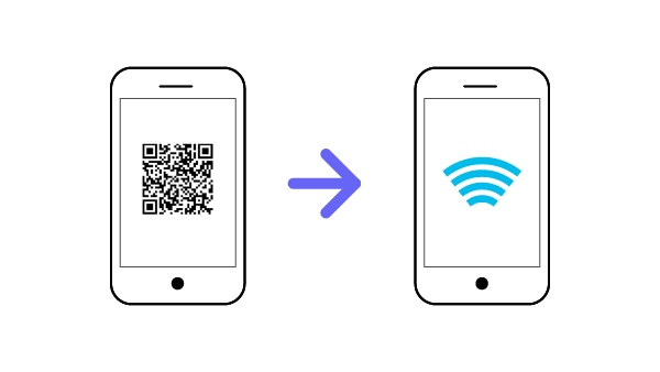 QR コードで Wi-Fi 接続