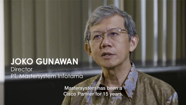 Joko Gunawan, directeur van Mastersystem