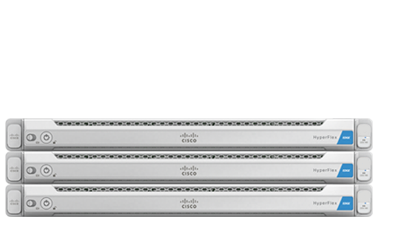 et bilde av en Cisco-hyperkonvergert server