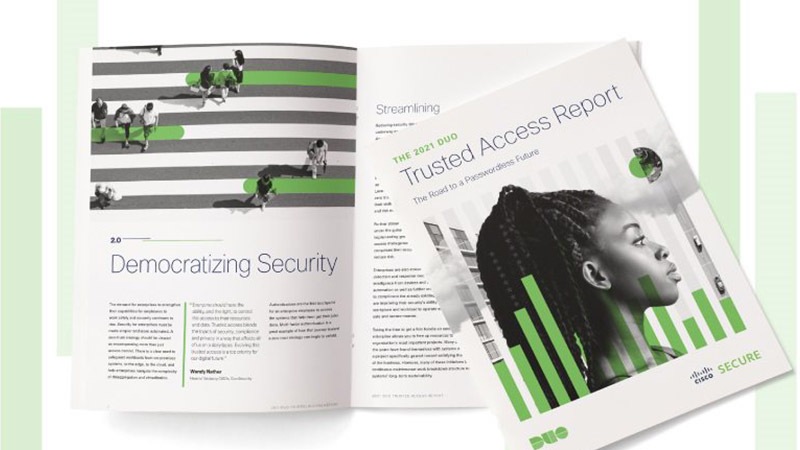 Relatório de acesso confiável da Duo 2021 (2021 Duo Trusted Access Report)