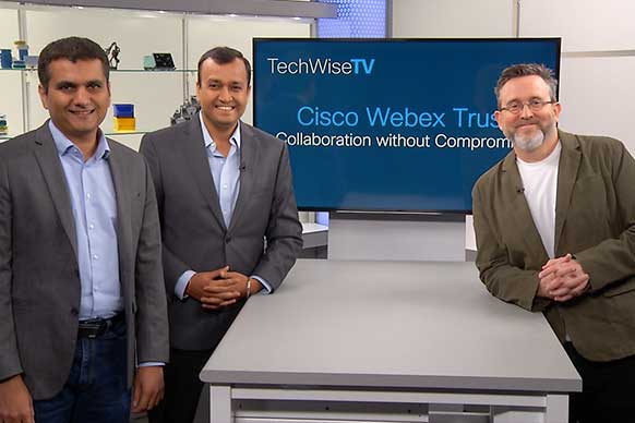 Cisco Webex: confiança na TechWiseTV
