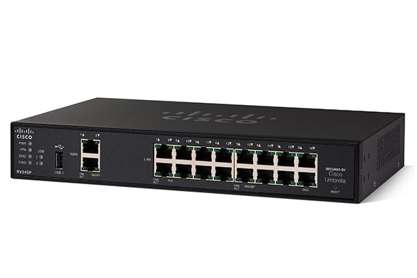 思科 RV345 双 WAN 千兆 VPN 路由器