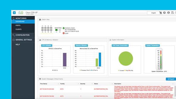 Intuitive software for monitoring your network