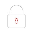 “安全锁”图标