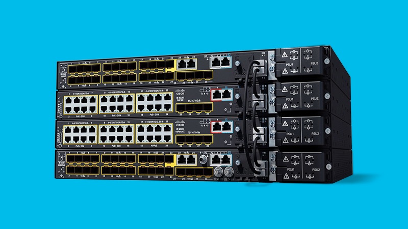 全新 Cisco Catalyst IE9300 加固型系列交换机闪亮登场